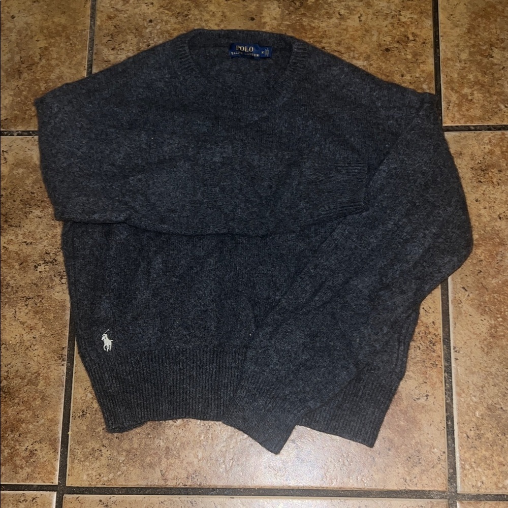 Polo by Ralph Lauren Kids Charcoal Sweater